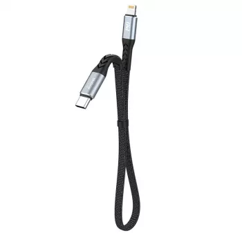 Dudao L10P USB-C auf Lightning Kabel 20W 0,23m Weiß