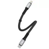 Dudao L10P USB-C auf Lightning Kabel 20W 0,23m Weiß