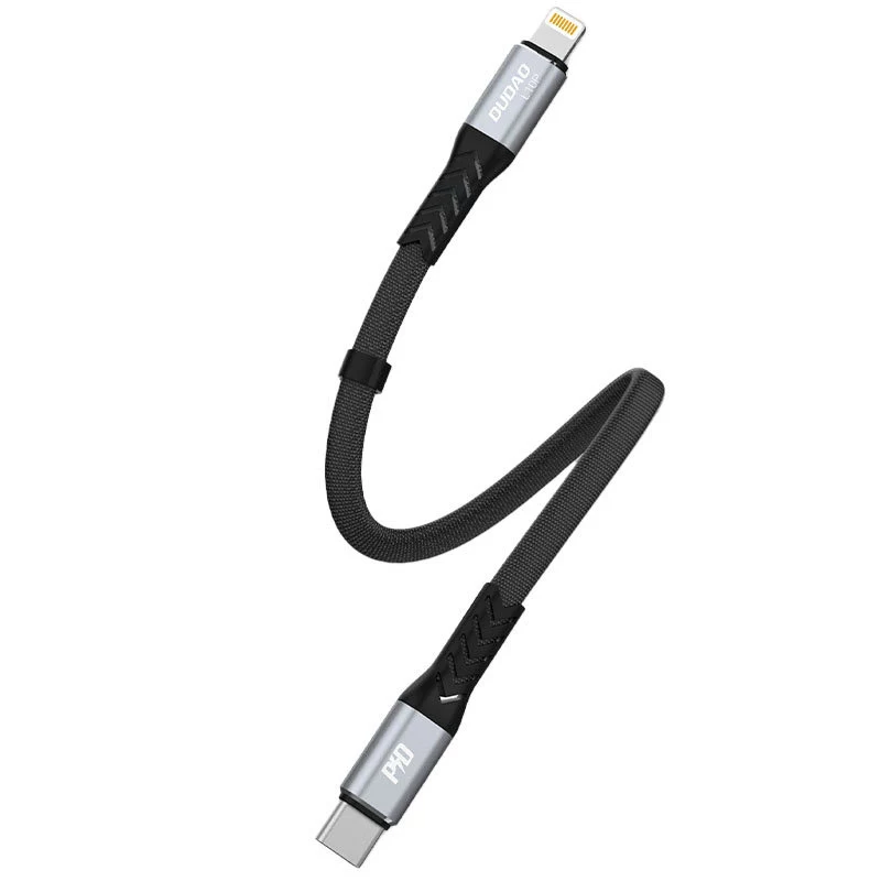 Dudao L10P USB-C auf Lightning Kabel 20W 0,23m Weiß