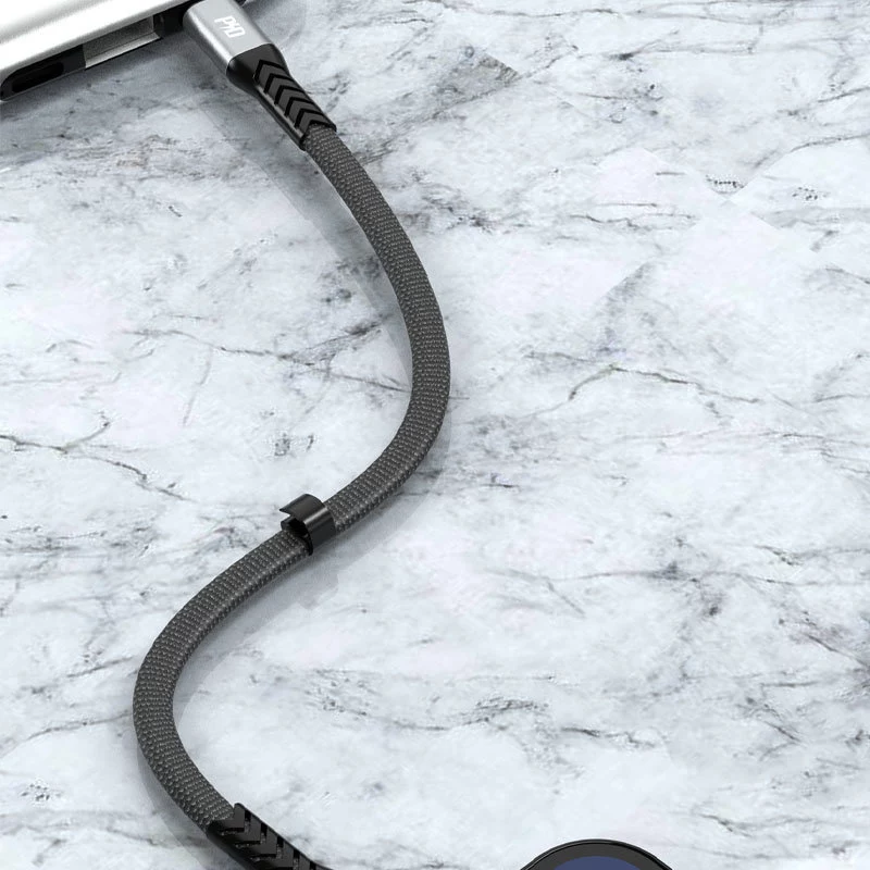 Dudao L10P USB-C auf Lightning Kabel 20W 0,23m Weiß