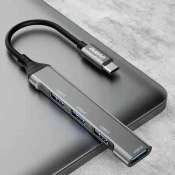Dudao A16T USB-A Hub 4-Port USB 2.0 Schwarz