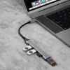 Dudao A16T USB-A Hub 4-Port USB 2.0 Schwarz