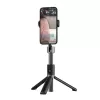 Dudao F18 Bluetooth Selfie Stick mit Stativ 110 cm Schwarz