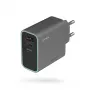 CUKTECH CUKAD653EUGR 65W GaN 3-Port USB-C & USB-A Wandladegerät - Grau