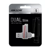 HIKSEMI CLE USB 64 GB E307C U3 Dual USB 3.2 und USB Type-C Grau