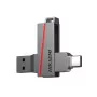 HIKSEMI CLE USB 64 GB E307C U3 Dual USB 3.2 und USB Type-C Grau
