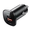ACEFAST 38W Auto-Ladegerät USB-C / USB-A, PPS, Power Delivery, Quick Charge 3.0, AFC, FCP Schwarz (B1)