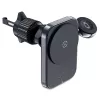 Acefast D18 Car Mount mit MagSafe / Qi Wireless Charger + USB-A auf USB-C Kabel - Schwarz