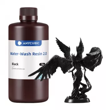 Anycubic Water-Wash 2.0 Resin, Schwarz, 1kg