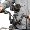 Ulanzi Claw Flexible Tripod Pro mit Kaltgeräteschuh und 3x 1/4 inch-Schrauben für Kamera, Smartphone, Action Cam