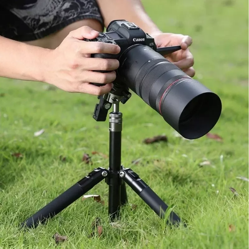 Ulanzi MT-63 Professionelles Stativ + Einbeinstativ 145 cm Vlog mit Handyhalter und Teleprompter