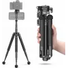 Ulanzi MT-63 Professionelles Stativ + Einbeinstativ 145 cm Vlog mit Handyhalter und Teleprompter