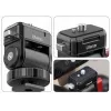 ULANZI Quick CO01 3D 360° Monitorhalterung mit 1/4 inch-Schraube, Schwarz