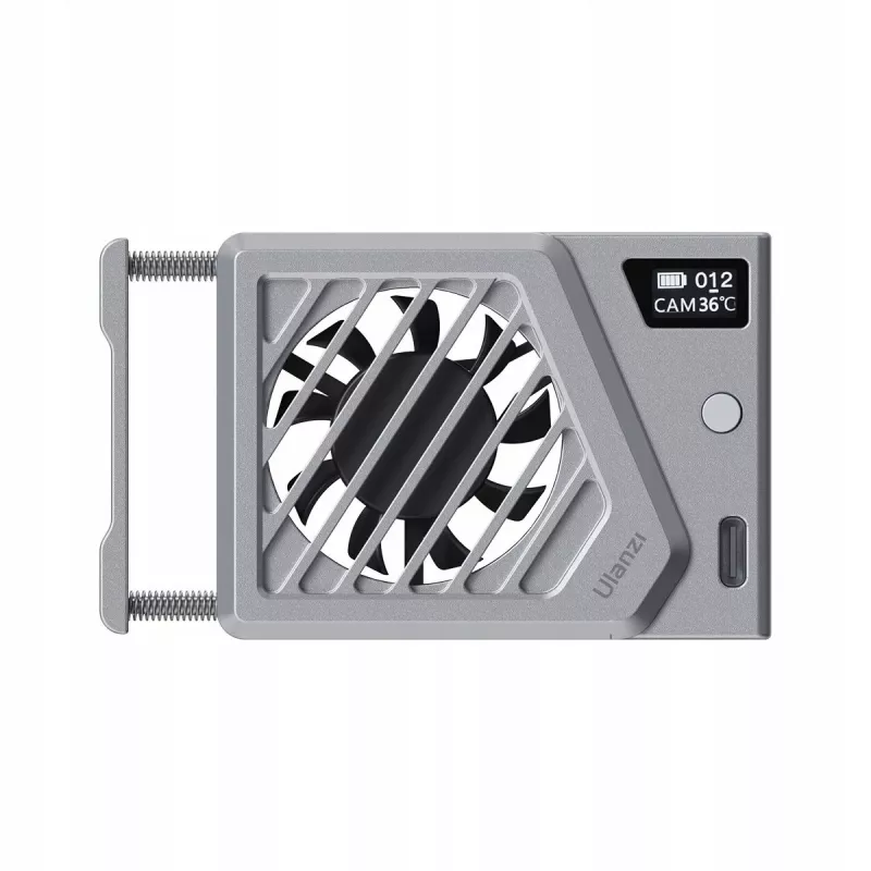 Ulanzi CA25 Kamera-Kühlventilator für Sony Canon Fujifilm Nikon Panasonic spiegellose Kameras, Silber