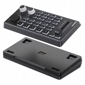 ULANZI D005 DD02 Audio Mixer Sound Card für Live-Streaming, Podcasting, Gaming