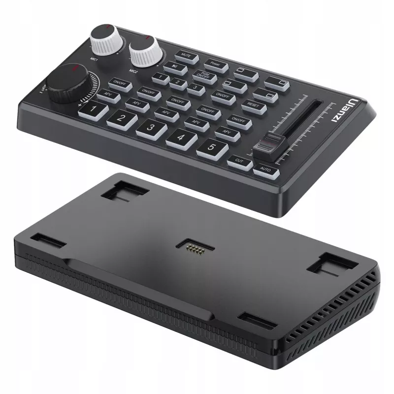 ULANZI D005 DD02 Audio Mixer Sound Card für Live-Streaming, Podcasting, Gaming