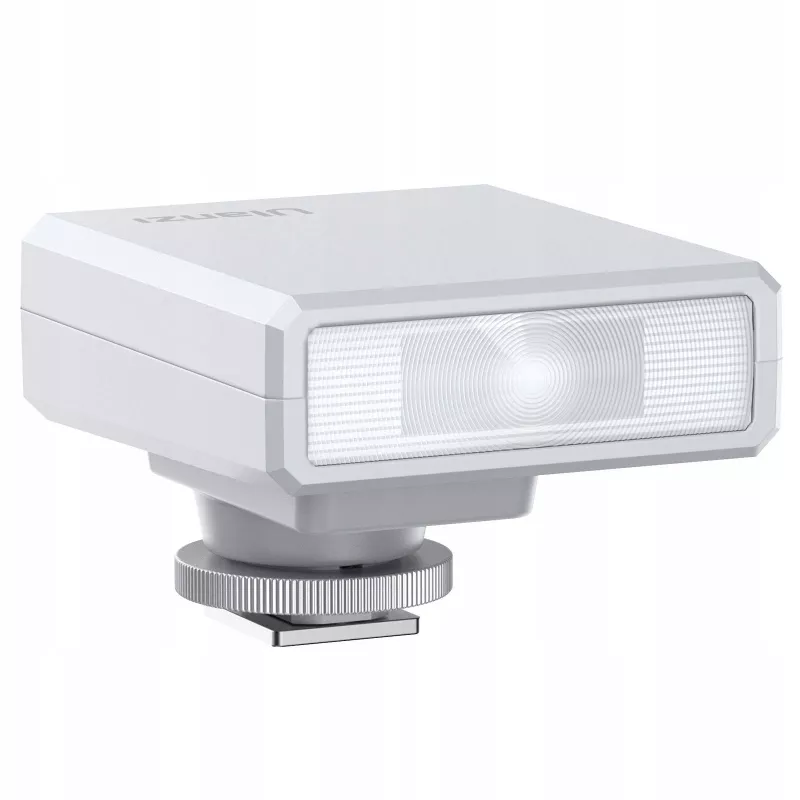 Ulanzi F12 GN12 RGB LED Video Light with Cold Shoe Adapter, 2500K-9000K, 6W, 2000mAh, White
