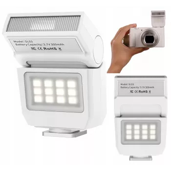 Ulanzi SL03 Blitzlampe, Weiß