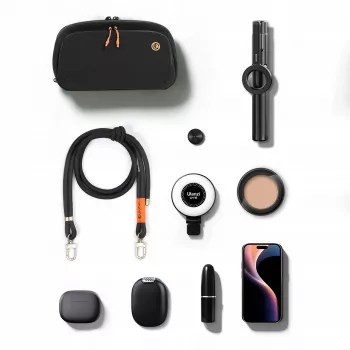 ULANZI YY08 Sling Bag für Kamera, Spielkonsole, Schwarz