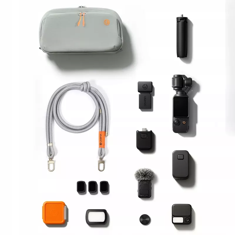 ULANZI YY08 Sling Bag für Kamera, Gaming, EDC - Grau