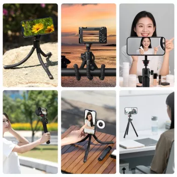 Ulanzi MT30 Flexibles Mini-Stativ - Schwarz