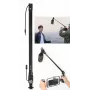ULANZI ZJ08 Mikrofon-Galgenarmständer 1m mit 3,5mm Kabel