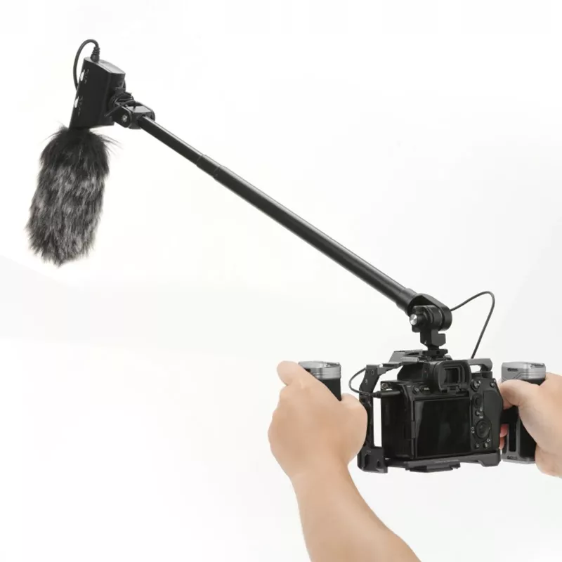 ULANZI ZJ08 Mikrofon-Galgenarmständer 1m mit 3,5mm Kabel