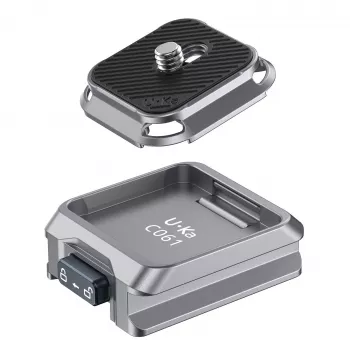 ULANZI C061 Schnellwechselplatten-Adapter für DJI RS 2/3/4 Serie Gimbals - Arca-Swiss kompatibel
