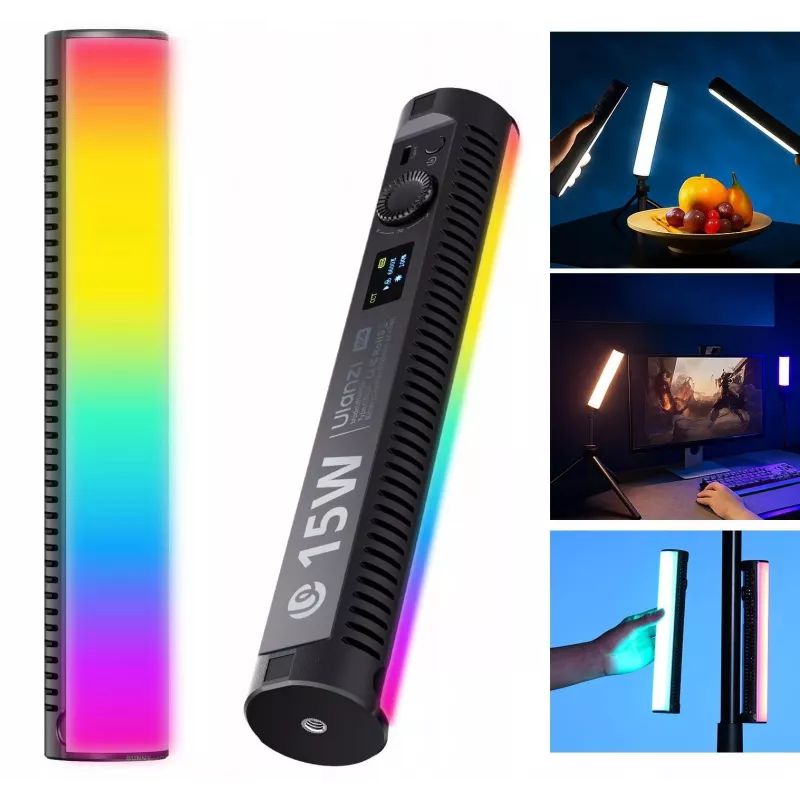 Ulanzi B15RGB 15W LED Tube Light mit RGB- und CCT-Modi