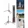 ULANZI T230 2-in-1 Lichtstativ und Monopod 2,3 m 5 kg Aluminiumlegierung Schwarz