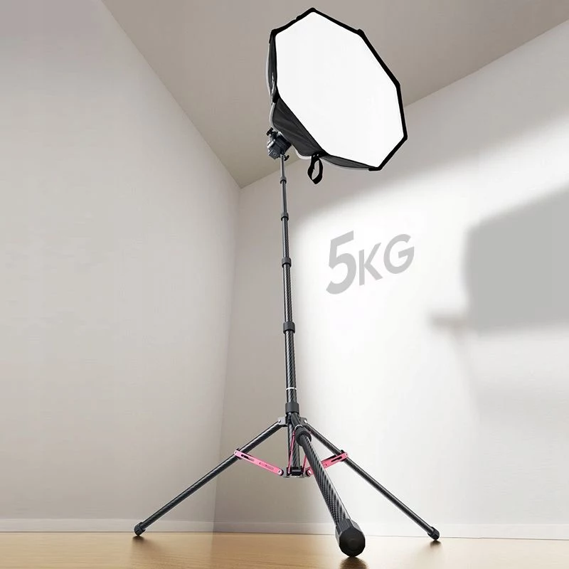 ULANZI T230 2-in-1 Lichtstativ und Monopod 2,3 m 5 kg Aluminiumlegierung Schwarz