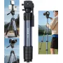 ULANZI TT39 155cm Aluminium-Stativ mit Handyhalter für DSLR, spiegellose Kameras, Smartphone