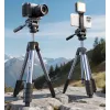 ULANZI TT39 155cm Aluminium-Stativ mit Handyhalter für DSLR, spiegellose Kameras, Smartphone