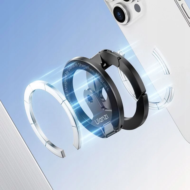 Ulanzi MA02 Magnetische Stativhalterung für MagSafe-Telefone, 1/4