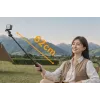 ULANZI MT90 2-in-1 Stativ Selfie-Stick mit Schnellspanner für Smartphone und Kamera, Schwarz