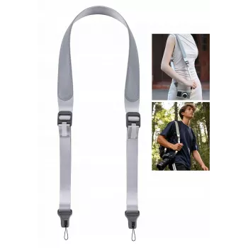 ULANZI CSS1 Anti-tangle Neck Strap U-snap Quick Release für DSLR-Kamera, 60 kg, Silber