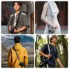 ULANZI CSS1 Anti-tangle Neck Strap U-snap Quick Release für DSLR-Kamera, 60 kg, Silber