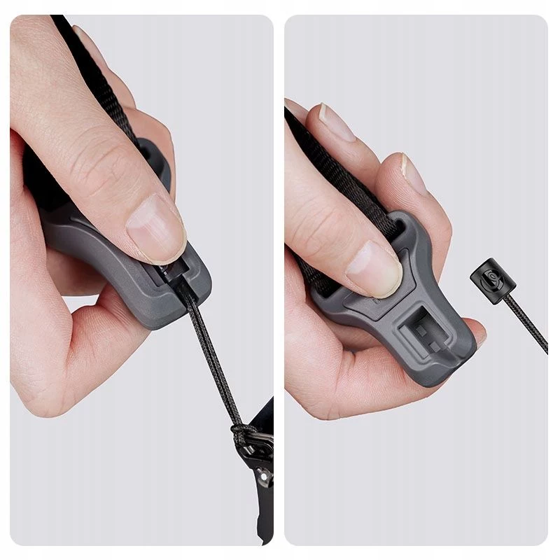 ULANZI CSS1 Anti-tangle Neck Strap U-snap Quick Release für DSLR-Kamera, 60 kg, Silber
