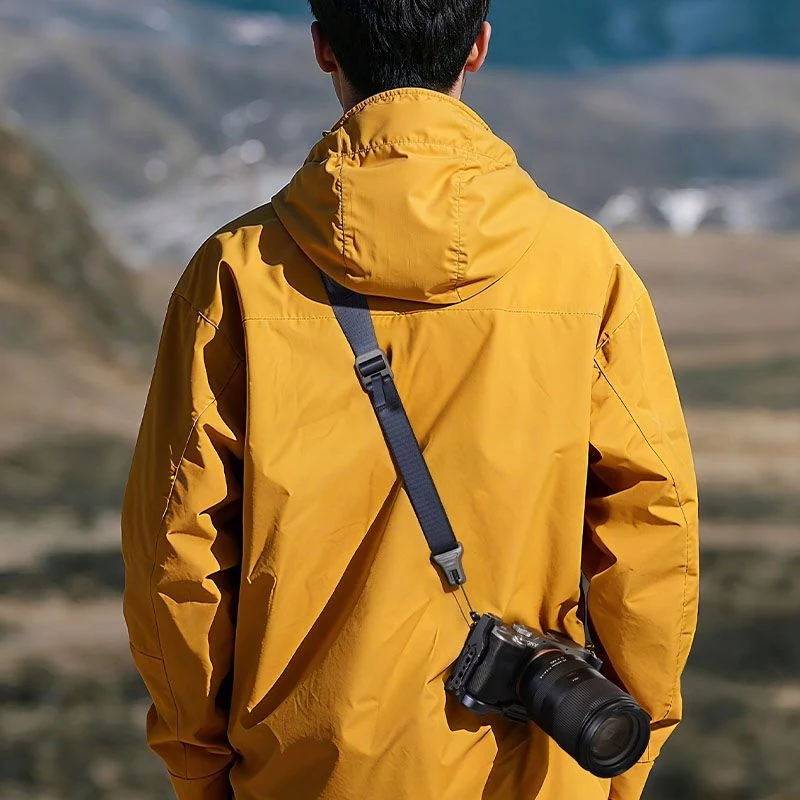 ULANZI CSS1 Anti-tangle Neck Strap U-snap Quick Release für DSLR-Kamera, 60 kg, Silber