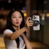 ULANZI ML05 Magnetisches LED-Videoleuchte mit Spiegel, MagSafe-kompatibel, 2500K-9000K, 3W, Schwarz