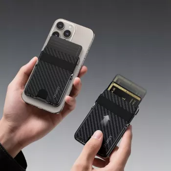 ULANZI ML25 MagSafe Wallet Stand 2-in-1 Kartenhalter & Telefonständer für iPhone - Schwarz