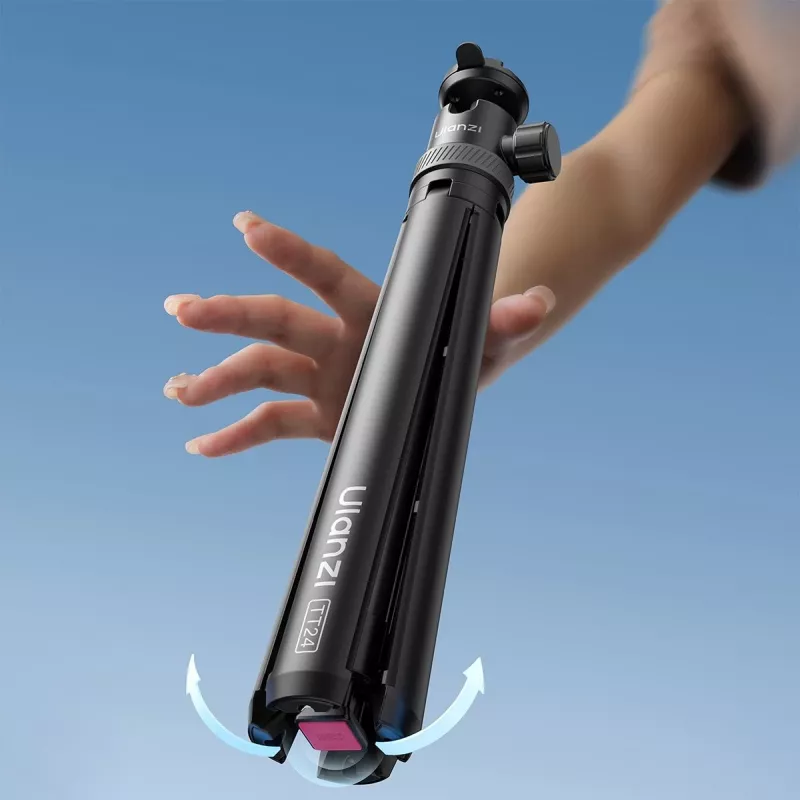 ULANZI Selfie Stick Stativ 148 cm 1/4 inch Gewinde für Smartphone Kamera TT24