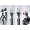 ULANZI MA56 Phone Mount Clamp mit Cold Shoe, 1/4 Zoll-20 Gewinde, Arri Anti-Twist Pins, Schwarz