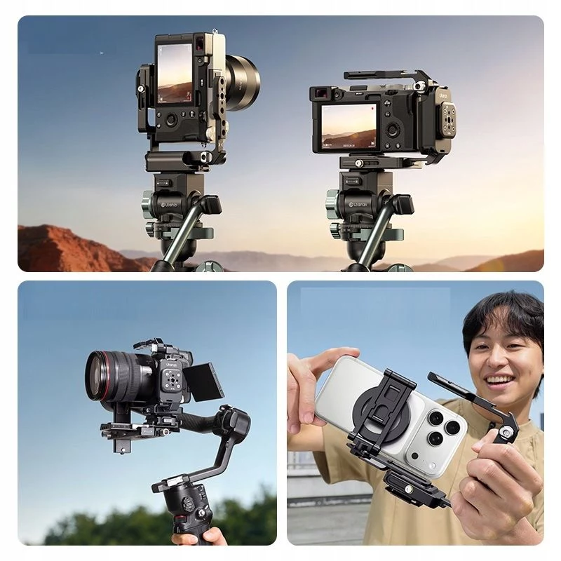 Ulanzi XJ01 Uka Phone Video Rig / Cage - Schwarz