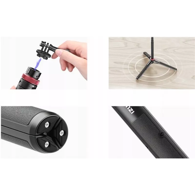 Ulanzi Go Quick II Selfie Stick mit magnetischer Schnellbefestigung für GoPro / SJCam / Xiaomi - Tall
