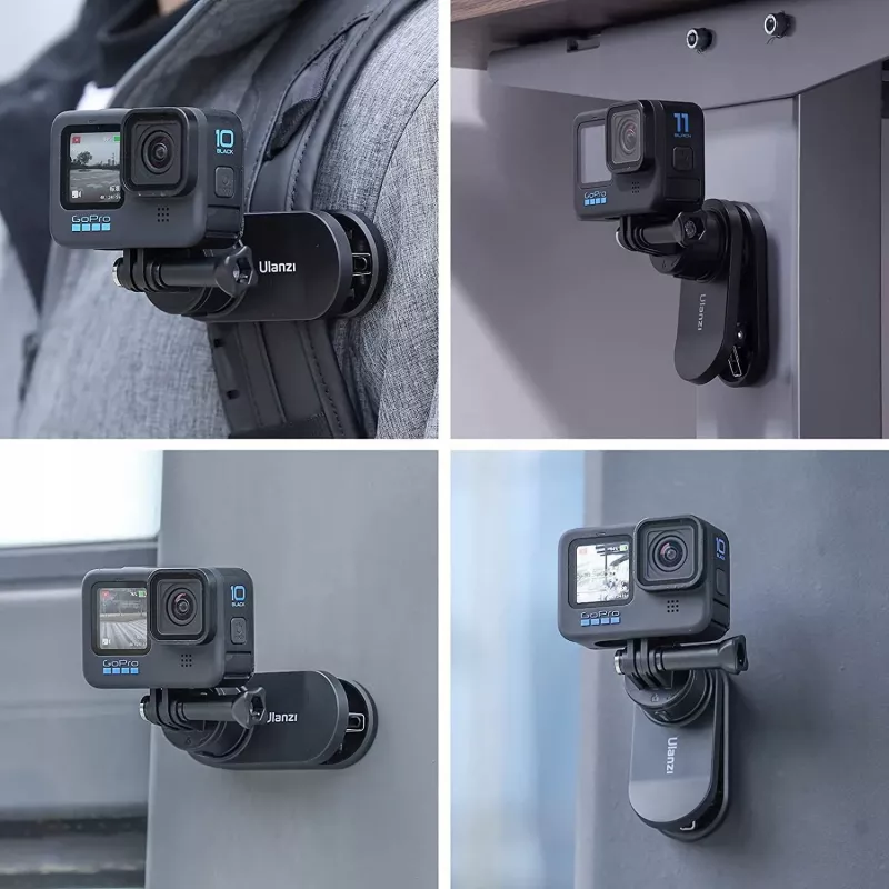 Ulanzi Go-Quick II 360° Rotating Clip Mount für GoPro / SJCAM / Xiaomi