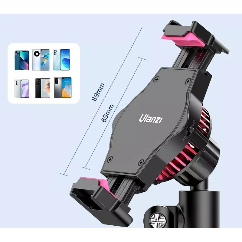 Ulanzi SK-06 Magnetischer Handy-Kühler Lüfter - Halbleiterkühlung, MagSafe-kompatibel, USB-C, Schwarz