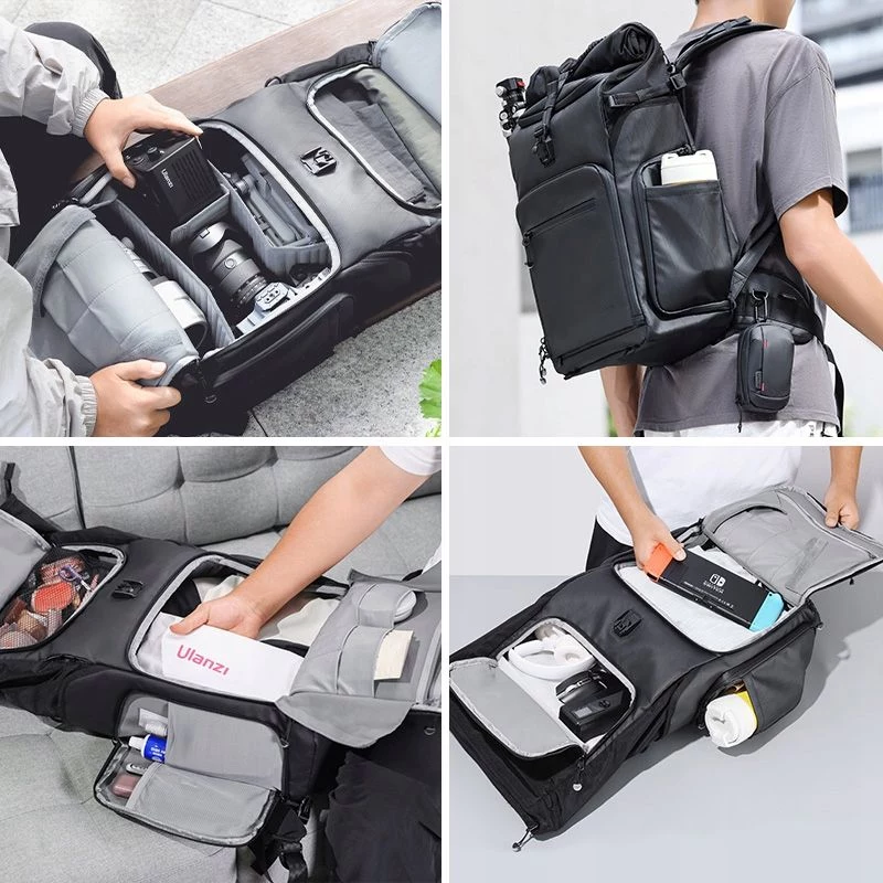 Ulanzi BT01 Rolltop-Fotorucksack 32L