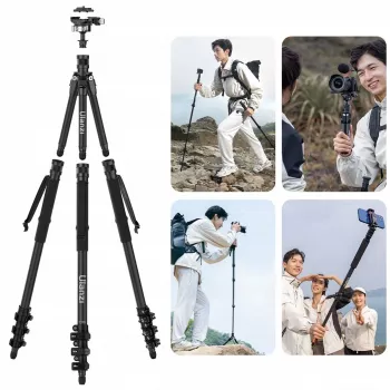 Ulanzi TT35 T068 5-in-1 Professionelles Fotostativ 146cm Carbon