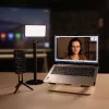 ULANZI K6500 9W RGB LED Video Fill Light mit Magnetbefestigung, Bluetooth App-Steuerung, OLED-Display